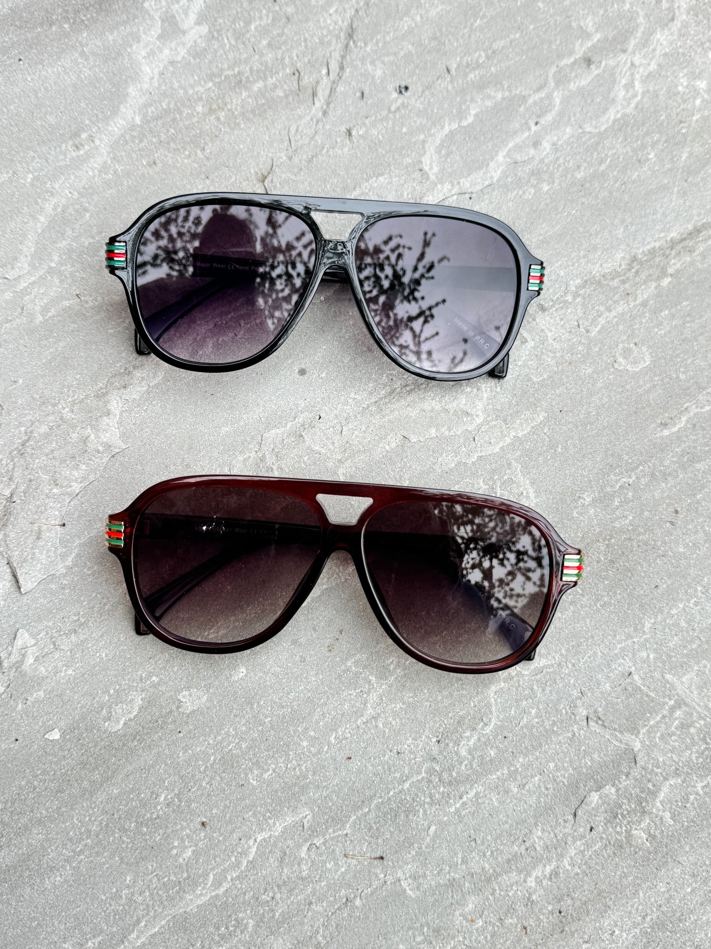 Oval Sunglasses - 2 colour options