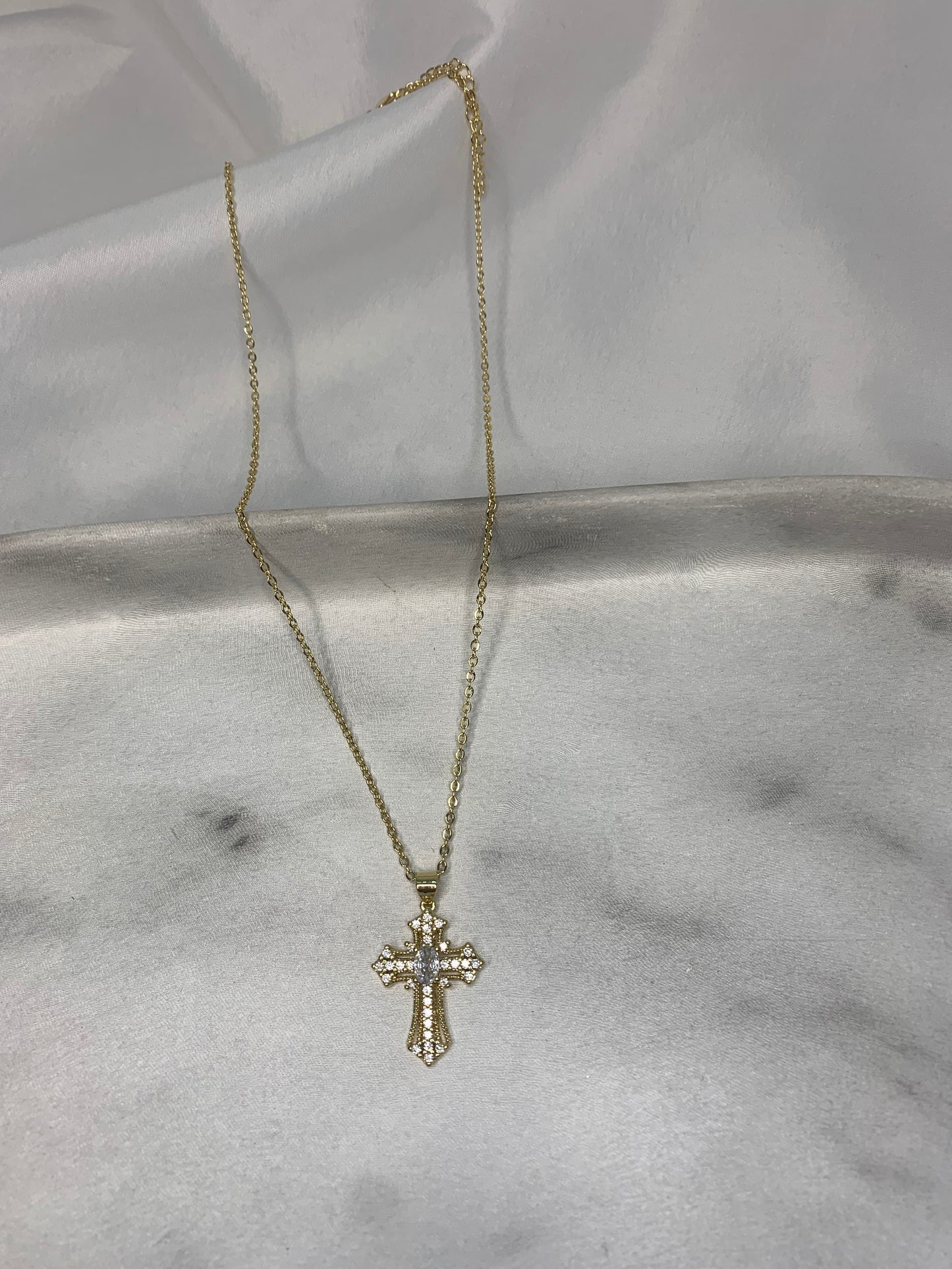 Vintage Gold Cross
