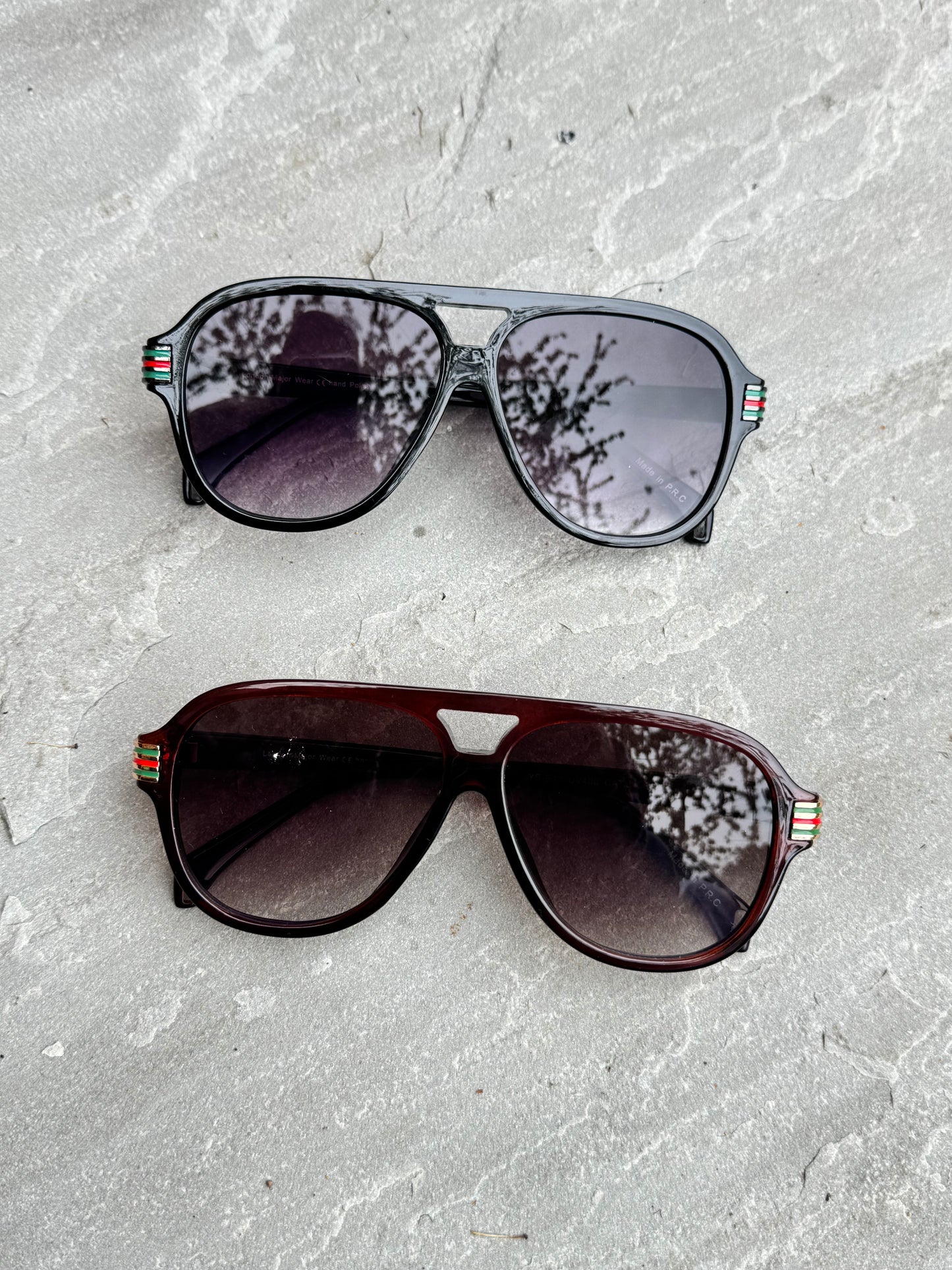 Oval Sunglasses - 2 colour options