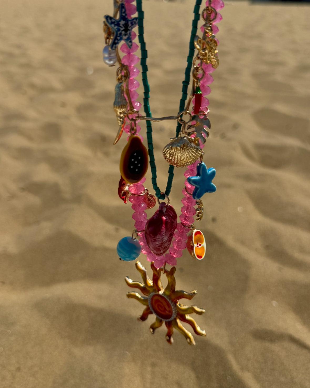 3 in 1 summer necklace