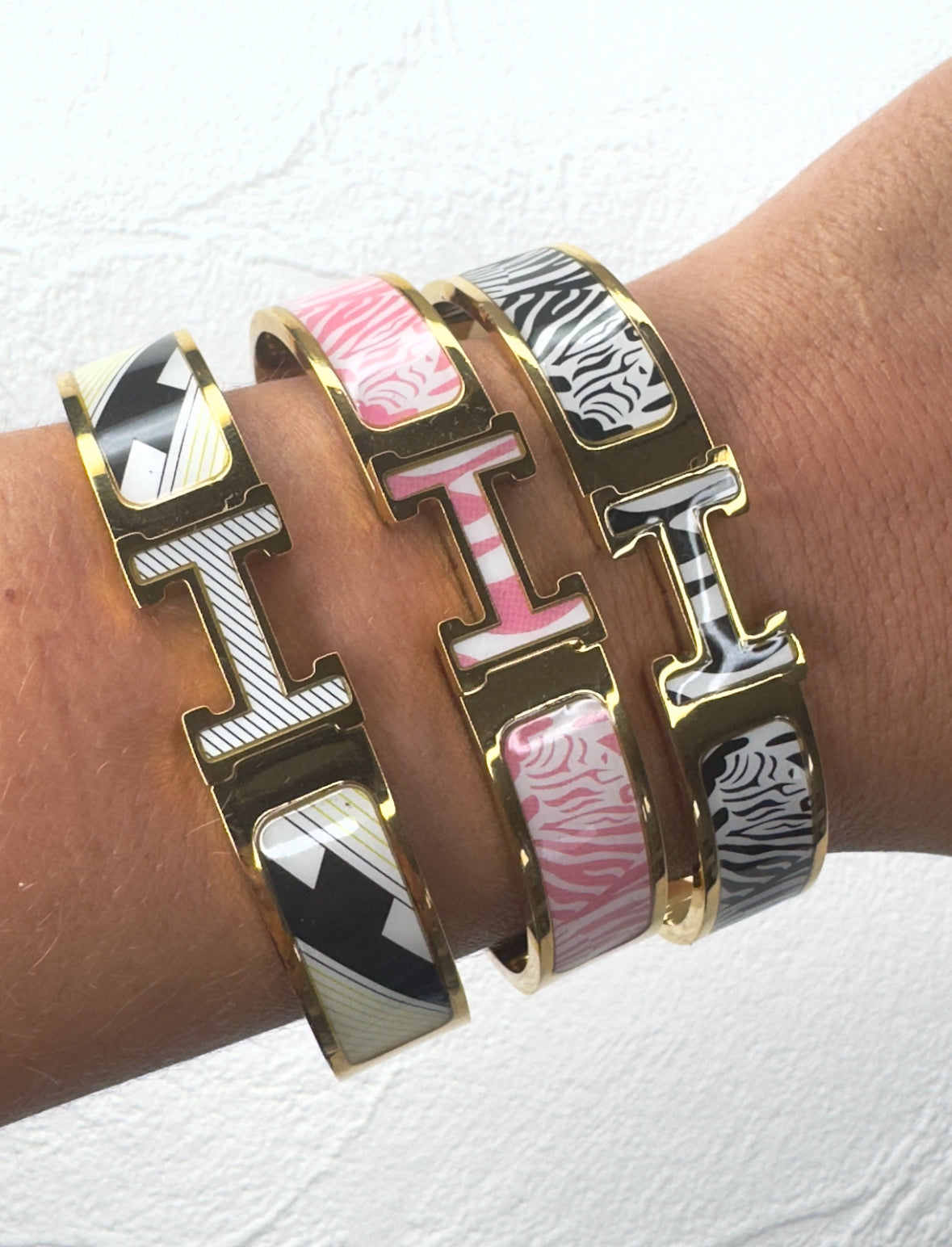 Large Helena Bangles - various colour ways