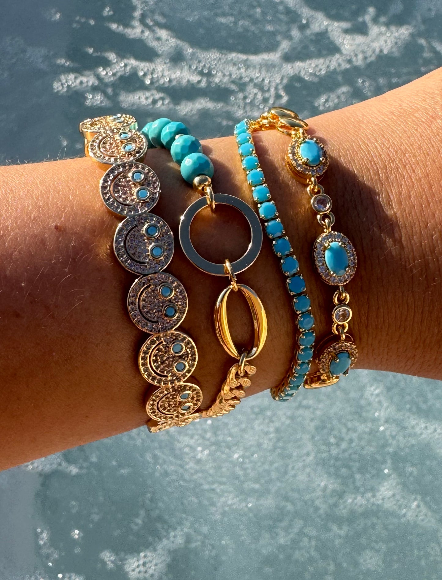 Summer Blue stack x4
