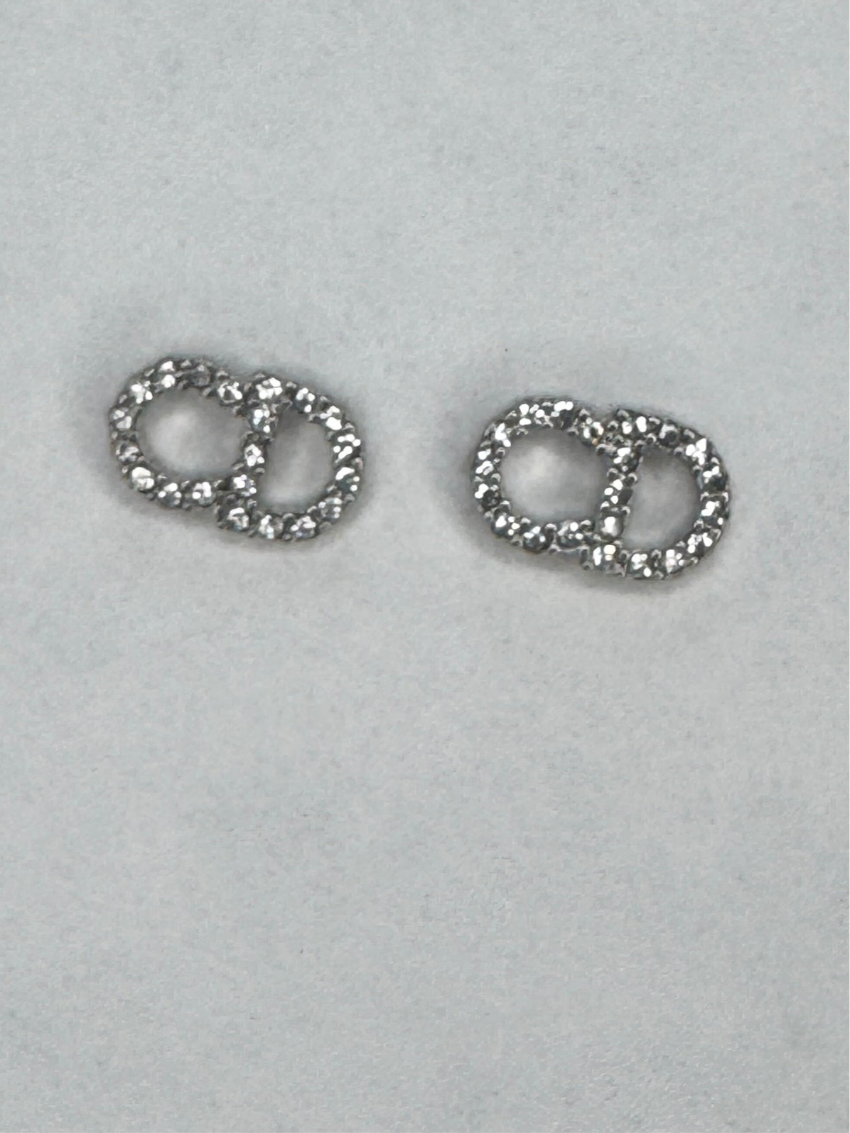 Mini CD Studs - Silver