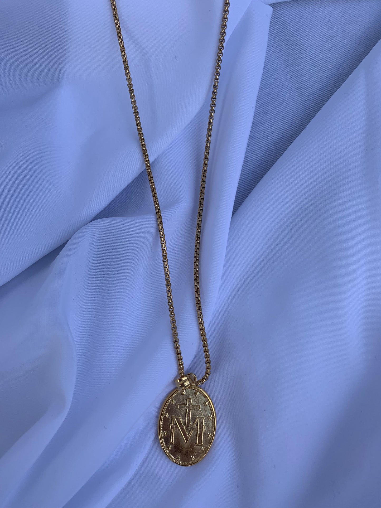 Religious necklace - available in gold or silver