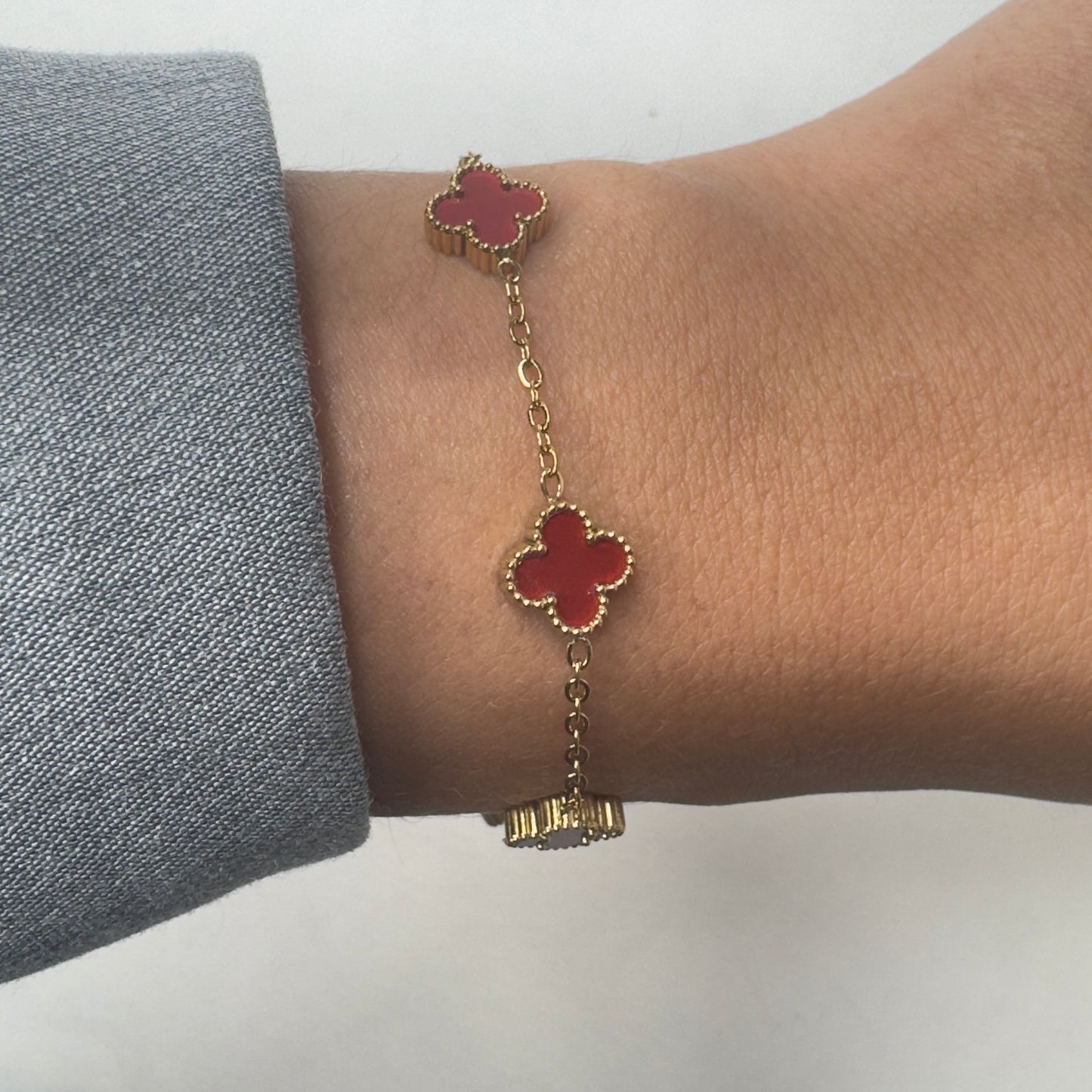 Mini Leaf Bracelets - Gold