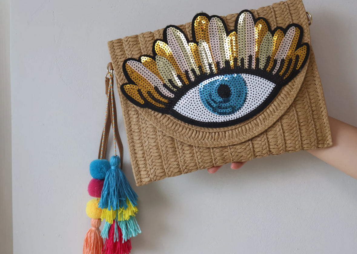 Evil Eye Clutch Bag - 4 styles