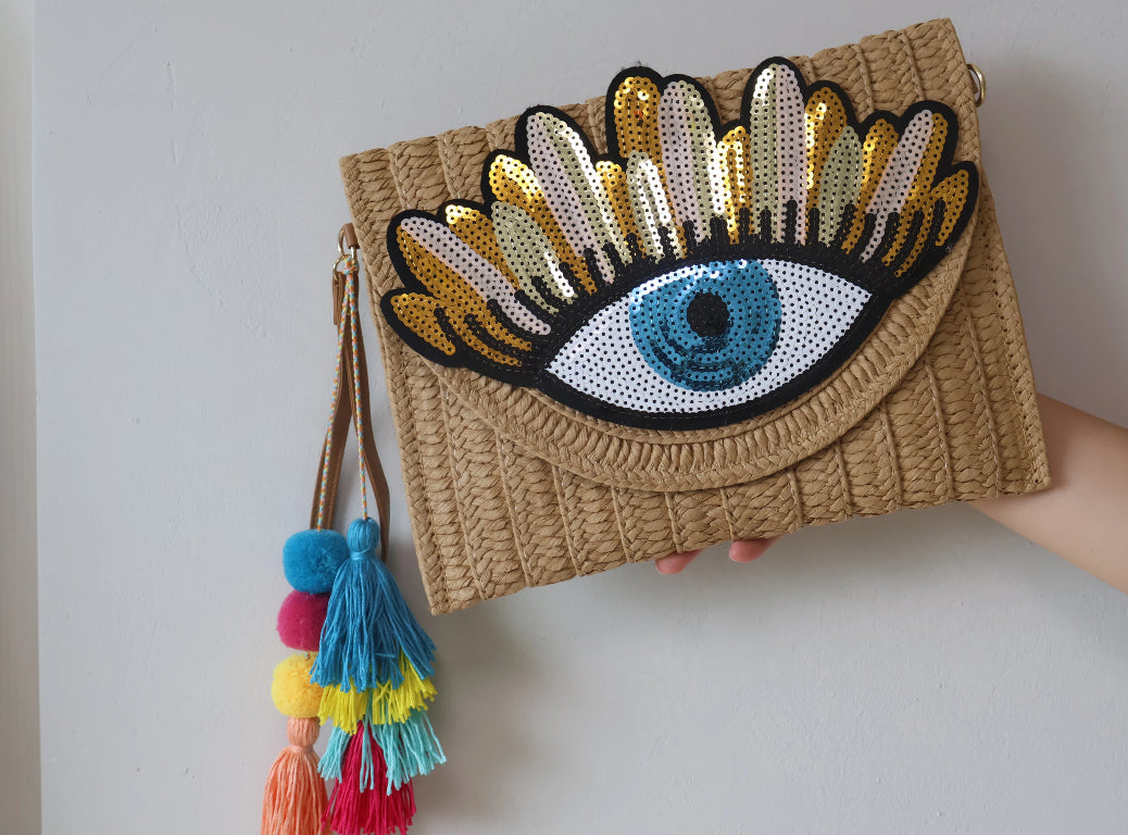 Evil Eye Clutch Bag 2