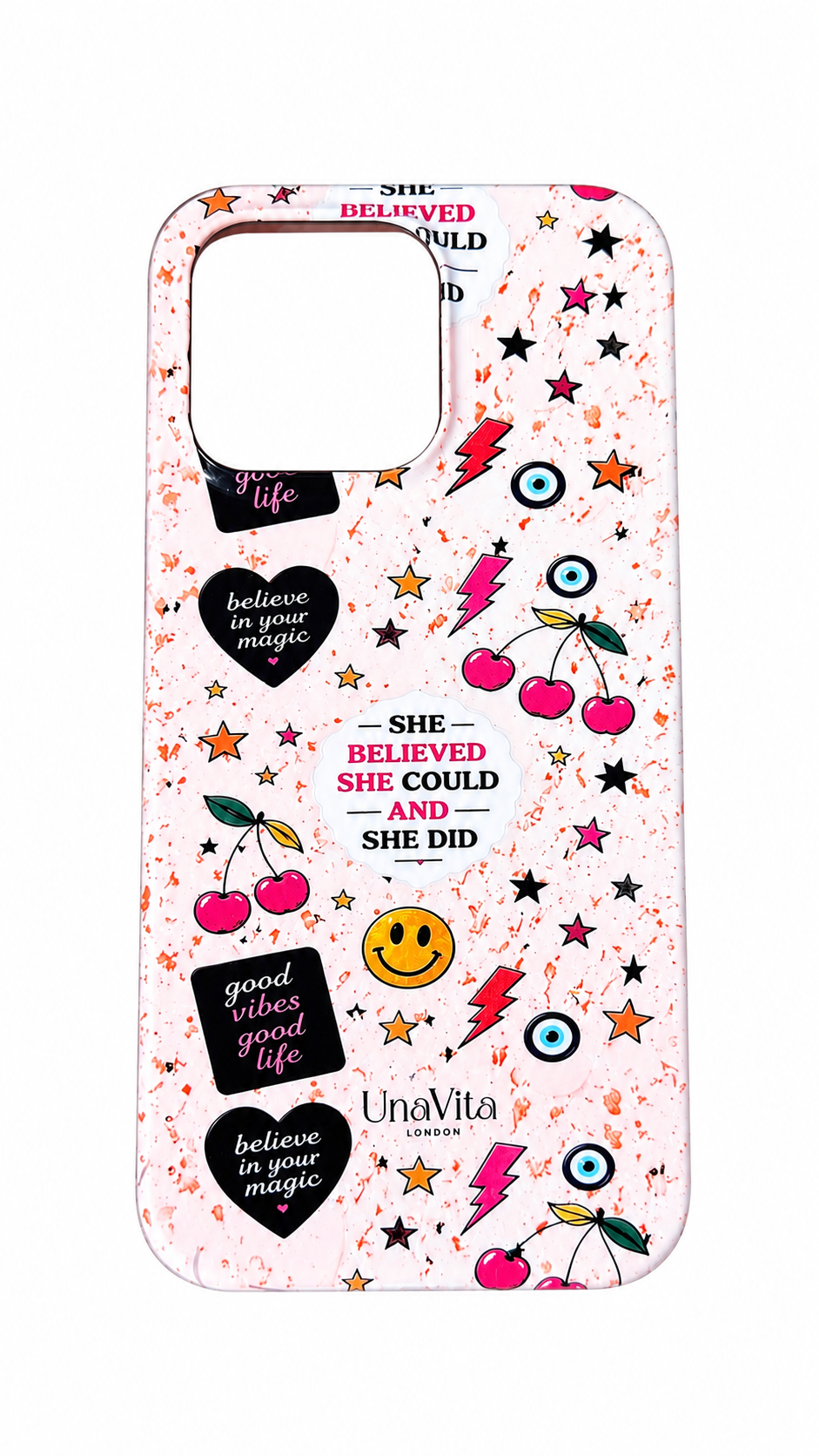 ‘She believed she could’ phone case