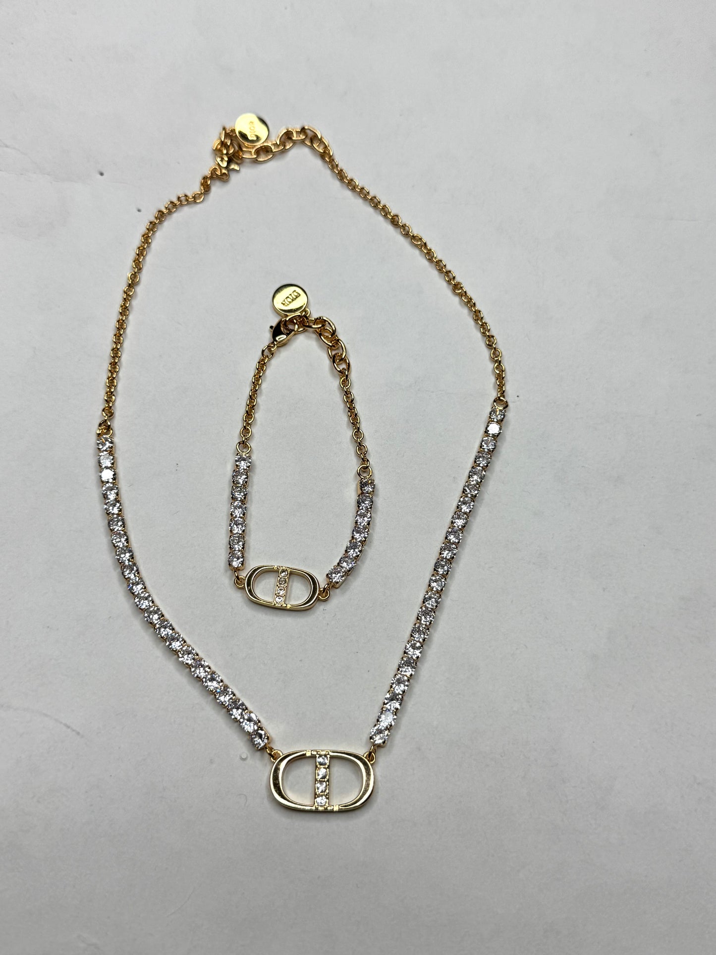 Diamond Ciara Necklace & Bracelet