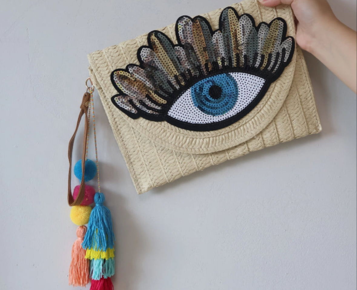 Evil Eye Clutch Bag - 4 styles