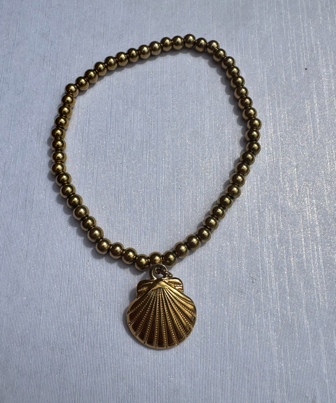 Gold beaded bracelet - various designs
