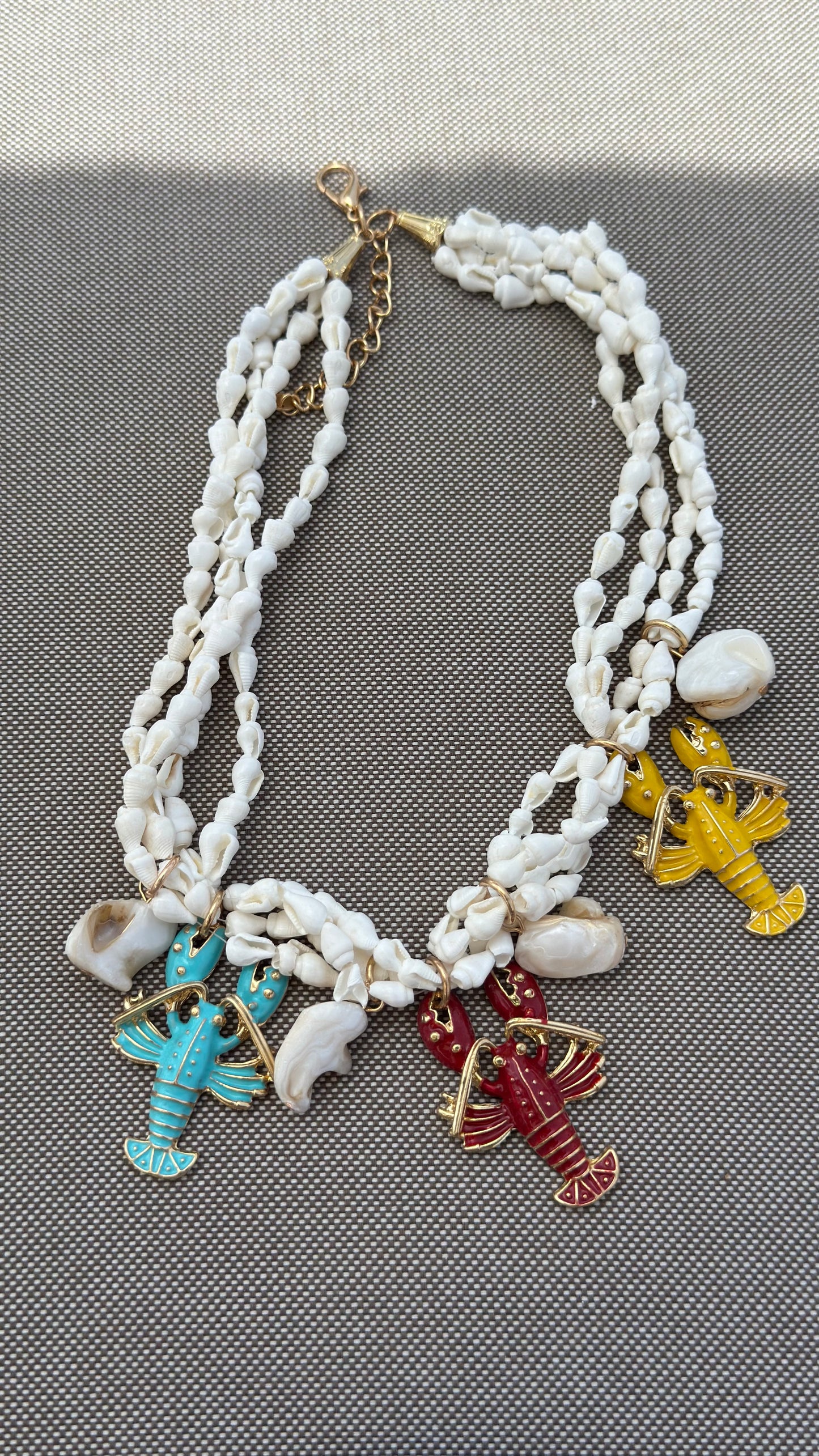 Shell Crab necklace