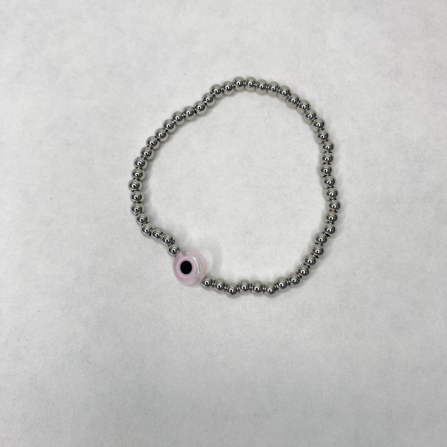 Pearl Evil Eye Beaded Bracelets - 2 options
