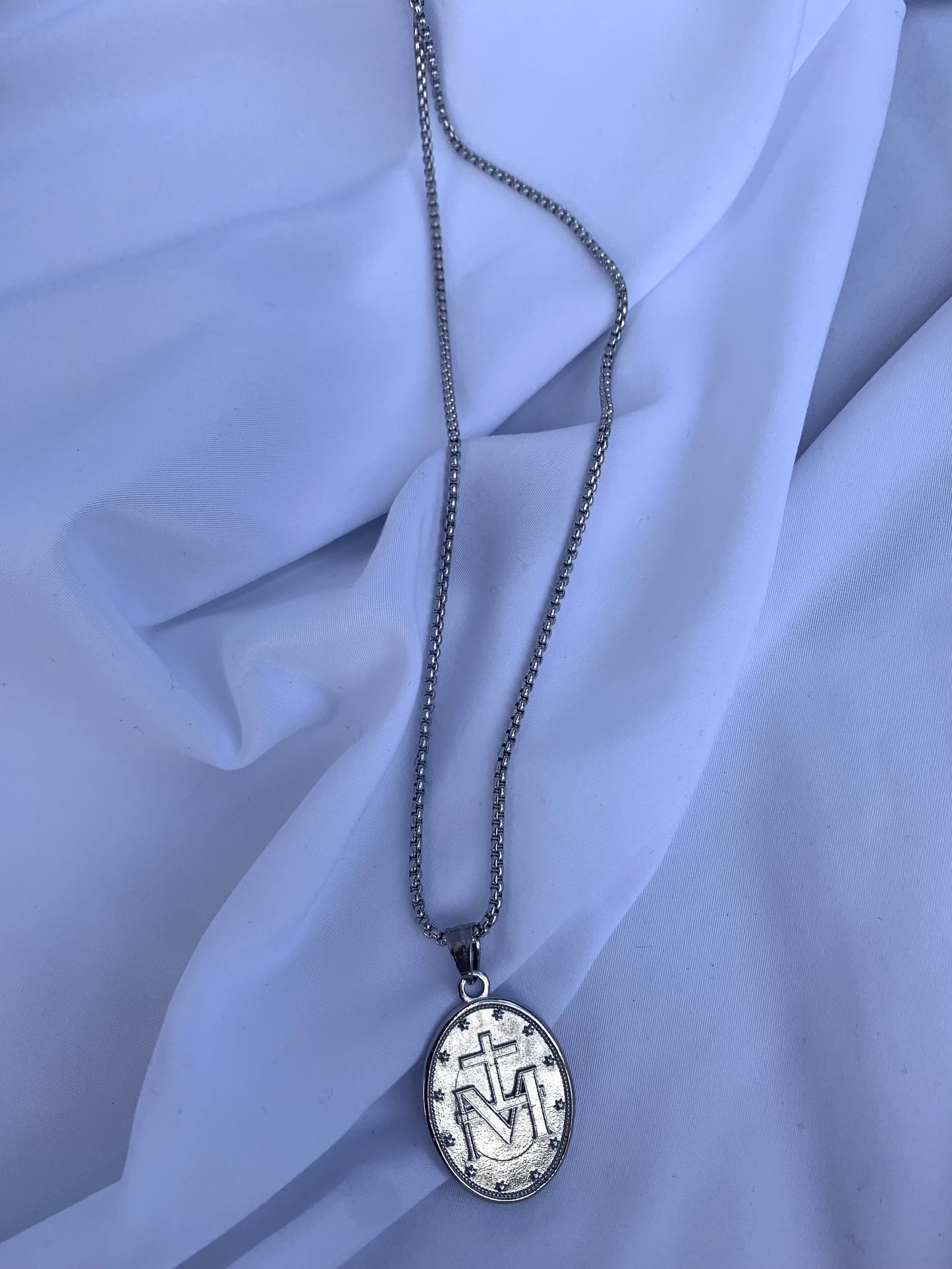 Religious necklace - available in gold or silver