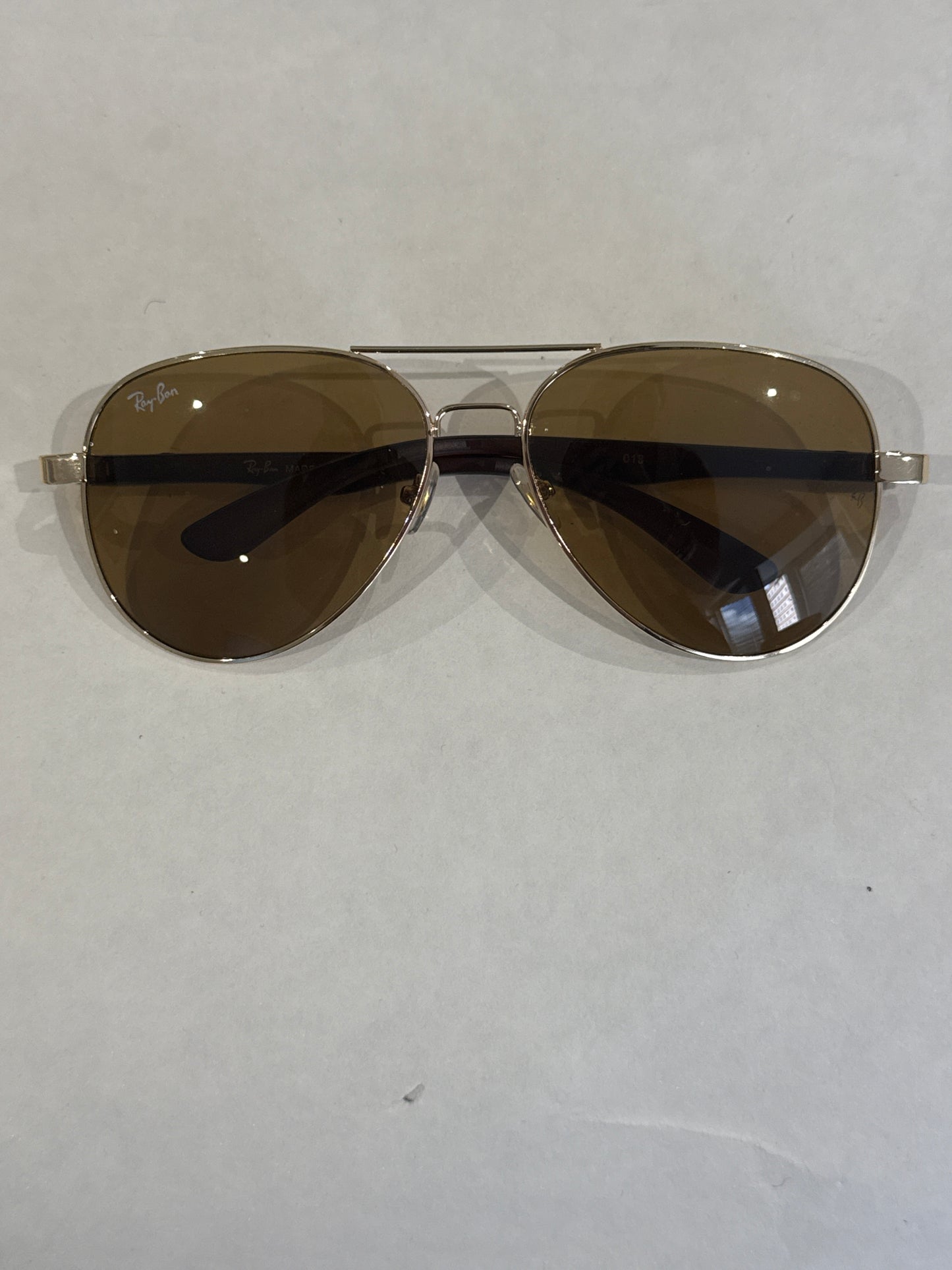 Tan aviator sunglasses