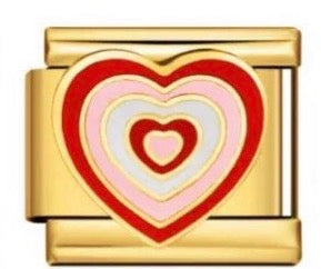 RED AND PINK HEART