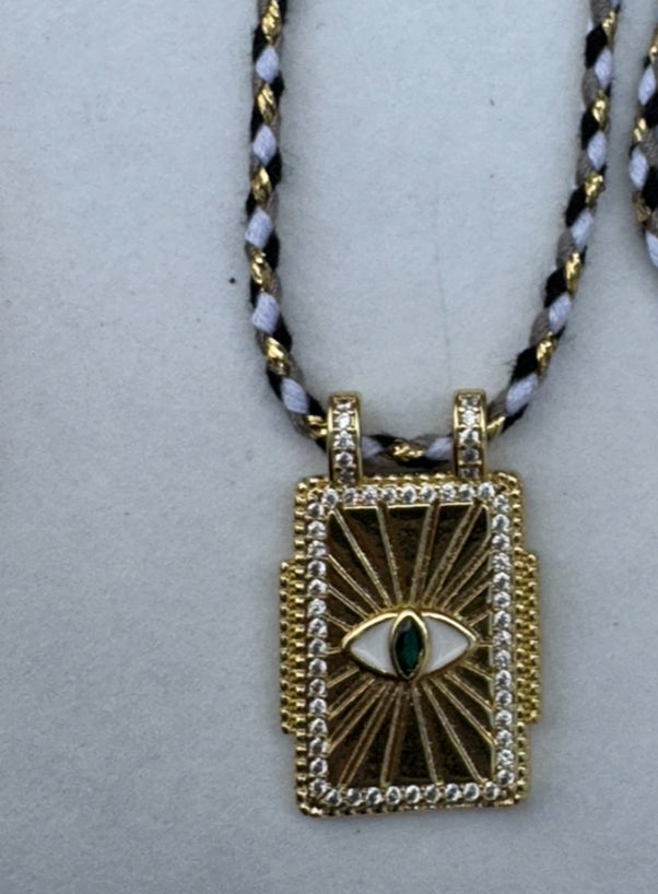 Tarot card necklace - various colours
