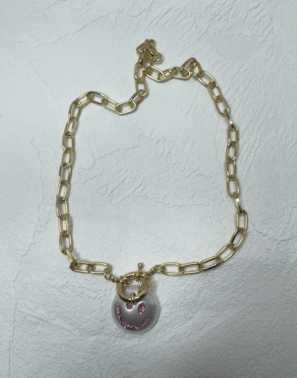 Smiley face necklace