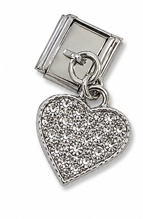 DIAMOND HEART - SILVER
