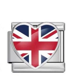 ENGLAND HEART- SILVER