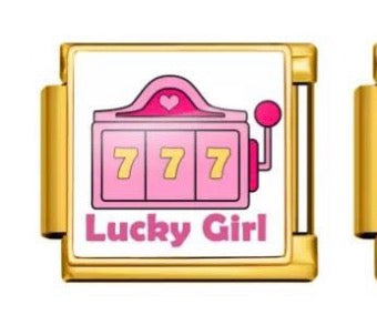 777 LUCKY GIRL - GOLD