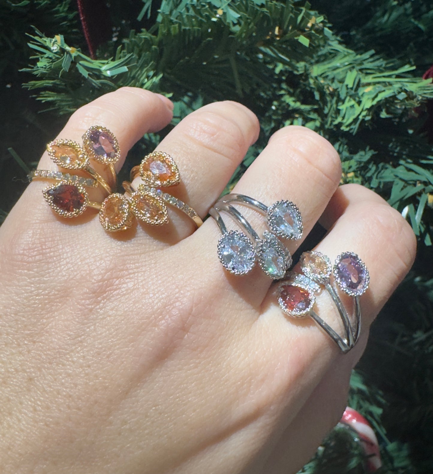 3 Circled Ring - 4 options