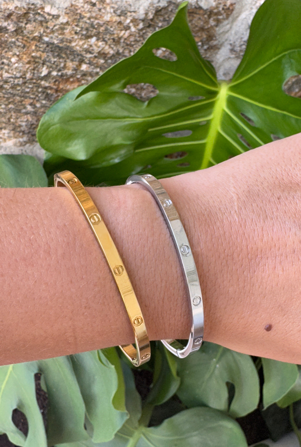 Thin Bangle - Gold or Silver