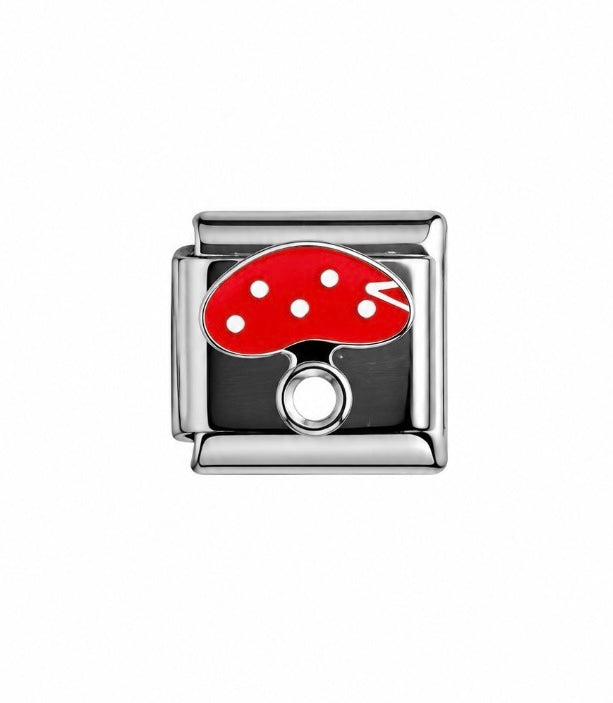 RED MUSHROOM- SILVER