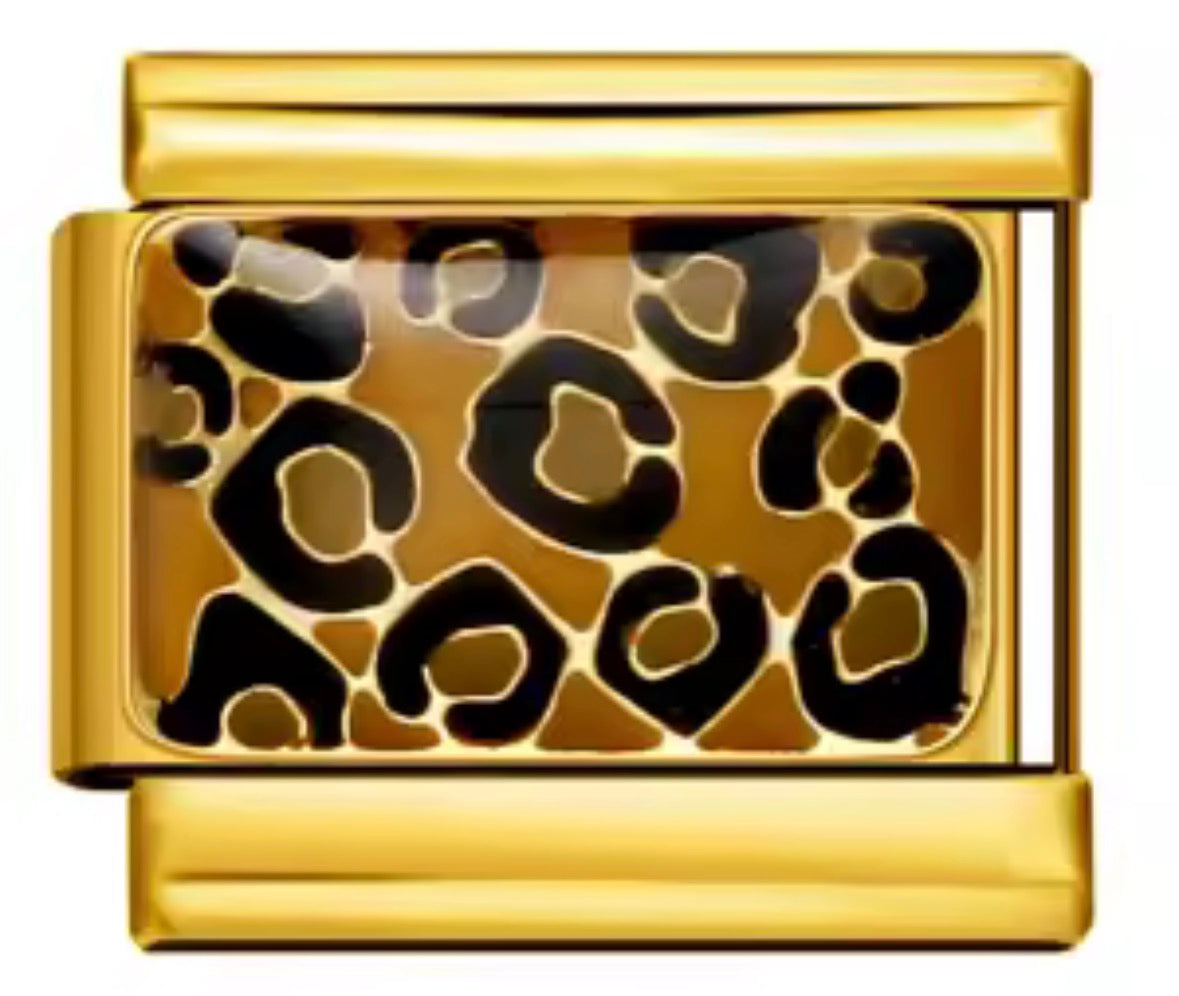 LEOPARD PRINT - GOLD