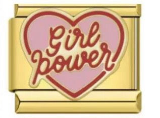 GIRL POWER HEART - GOLD
