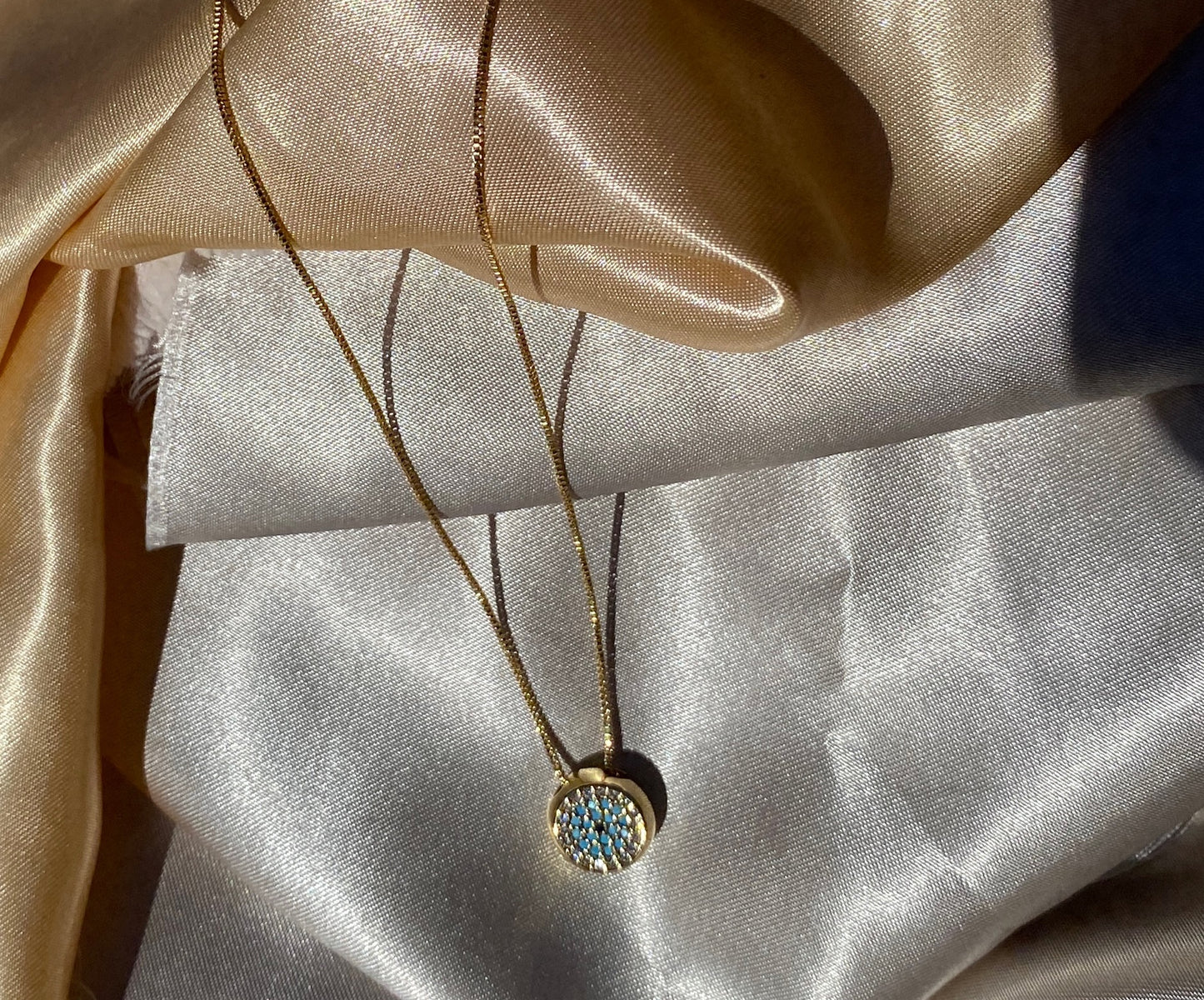 Small Evil Eye Necklace