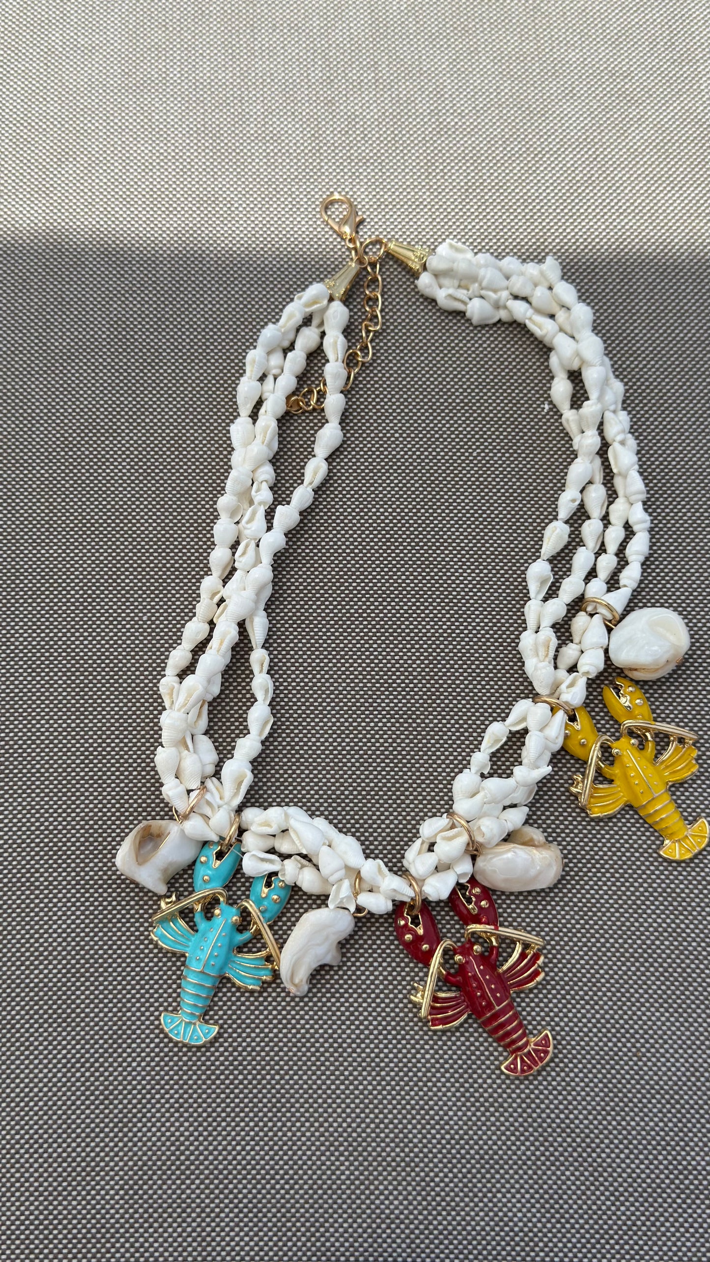 Shell Crab necklace