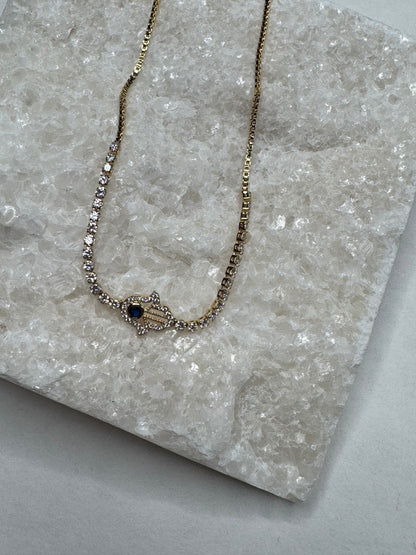 Small hamsa bracelet