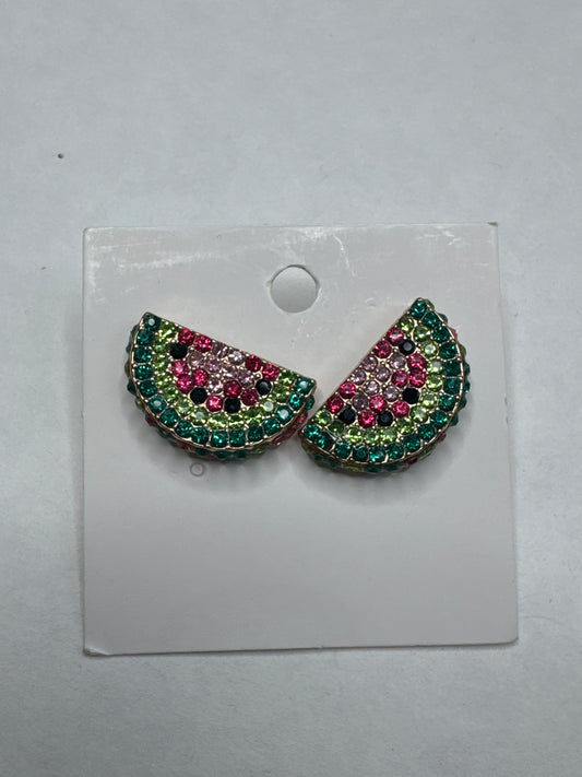 Watermelon earrings