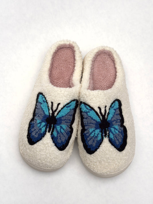 Butterfly slippers