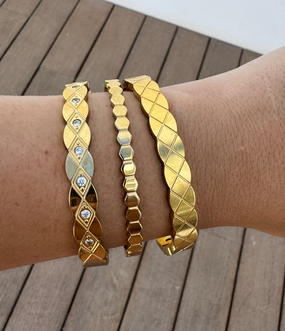 Criss-cross Bangle - 3 options