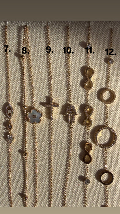 Golden Charm Bracelets ✨