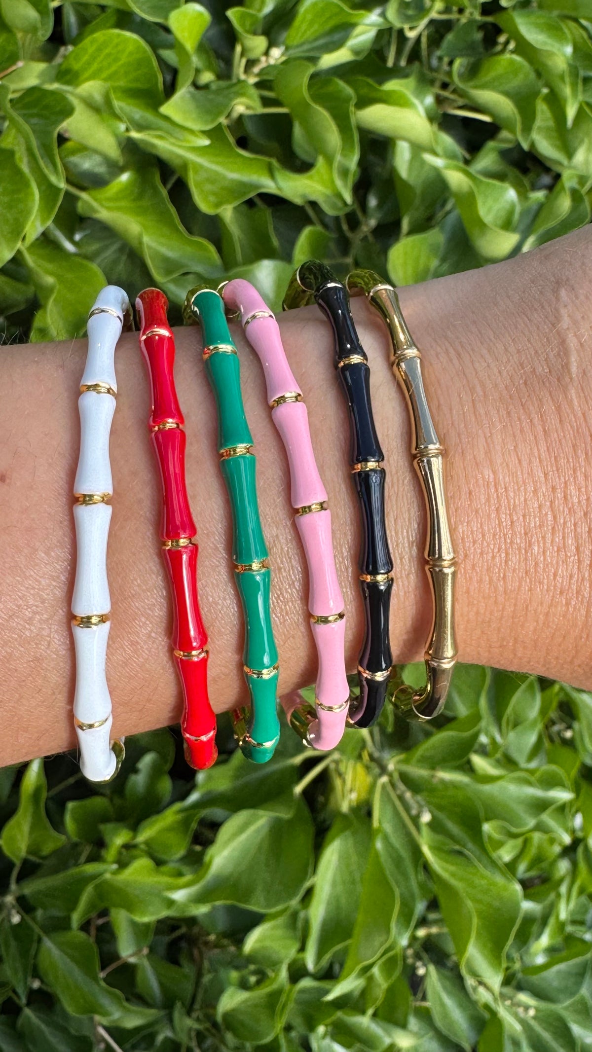 Bamboo Bangles - Various Colours