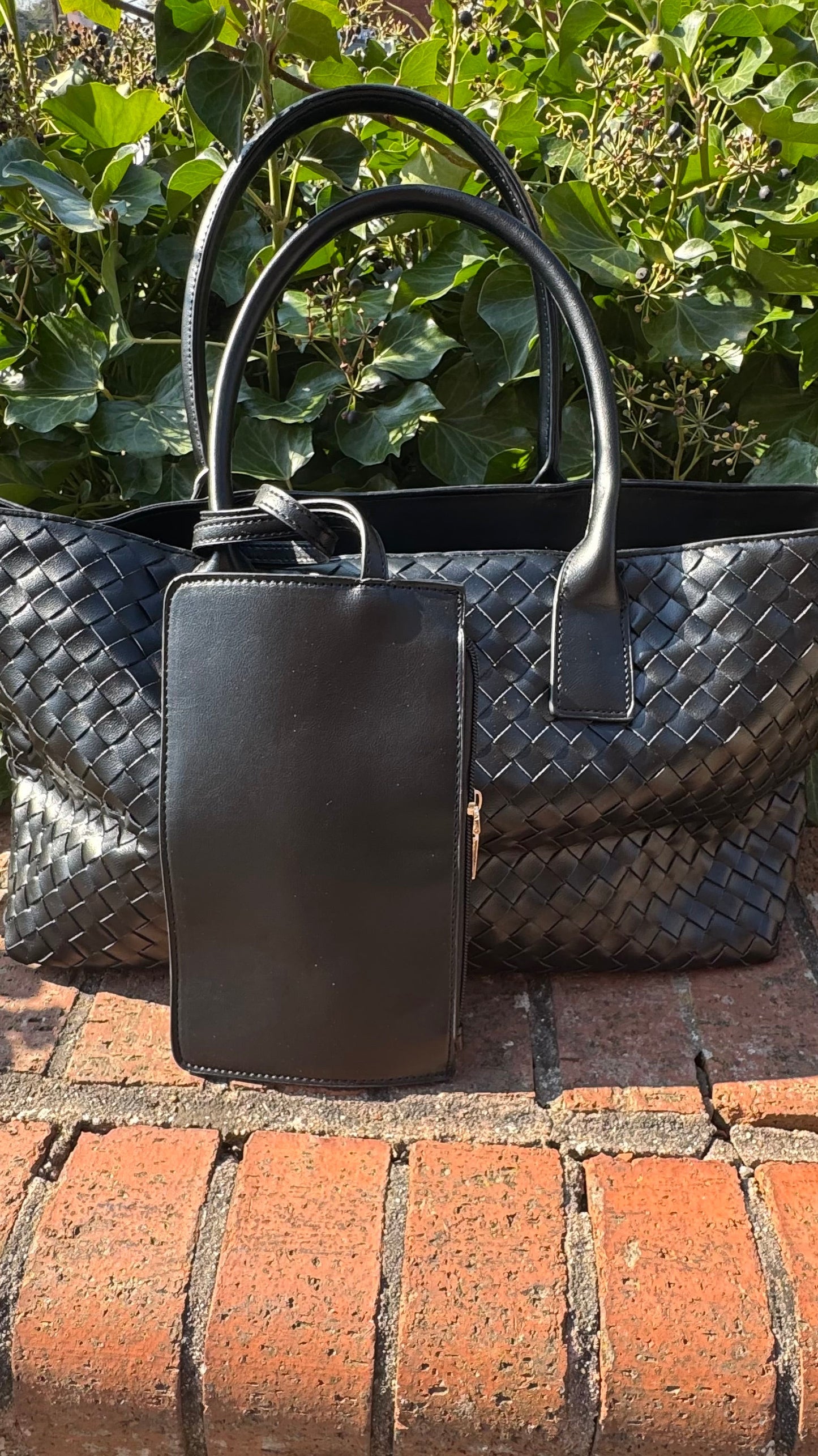 Large Hand Woven Bag various colours