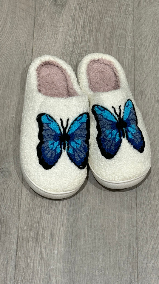 Butterfly slippers