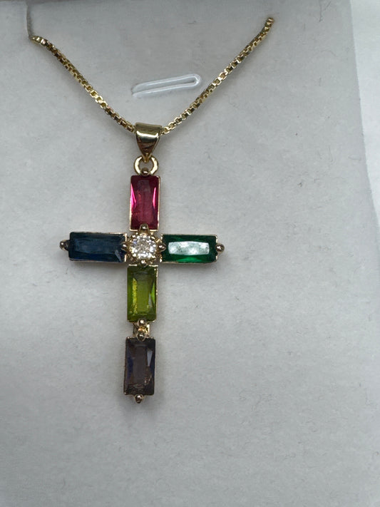 New rainbow necklace