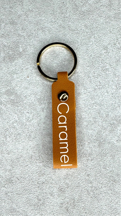 Medium Leather Keychain