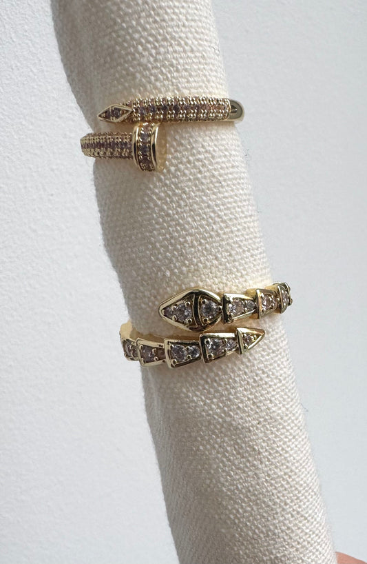 Gold Adjustable Rings - 2 options