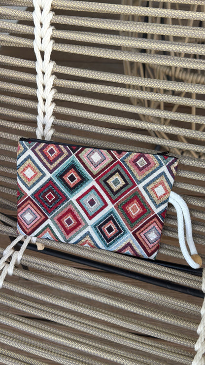 Disco design wristlet purse - 2 options