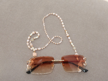 Circle sunglasses chain