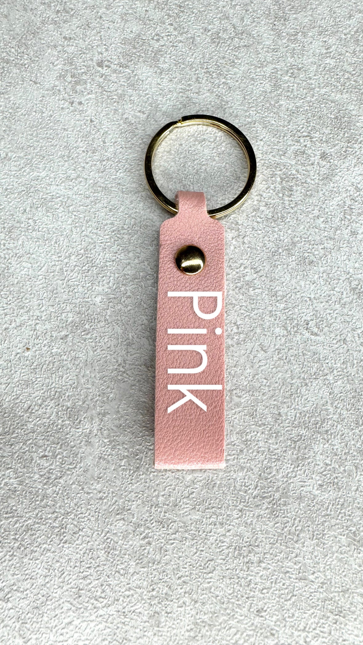 Medium Leather Keychain