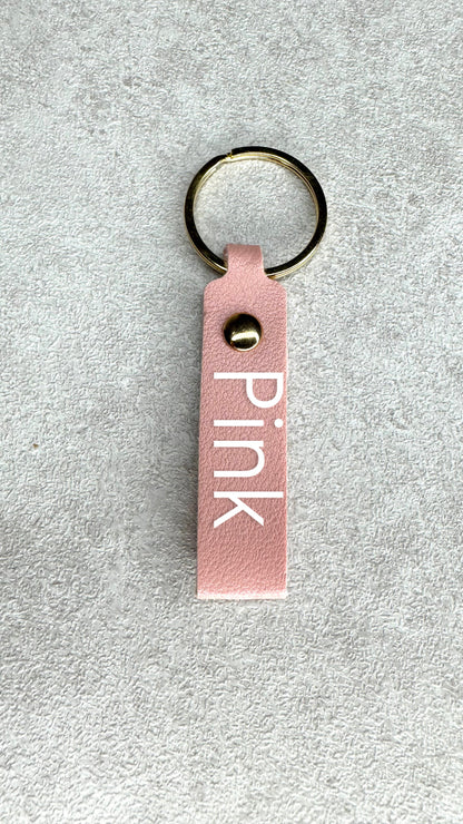 Medium Leather Keychain