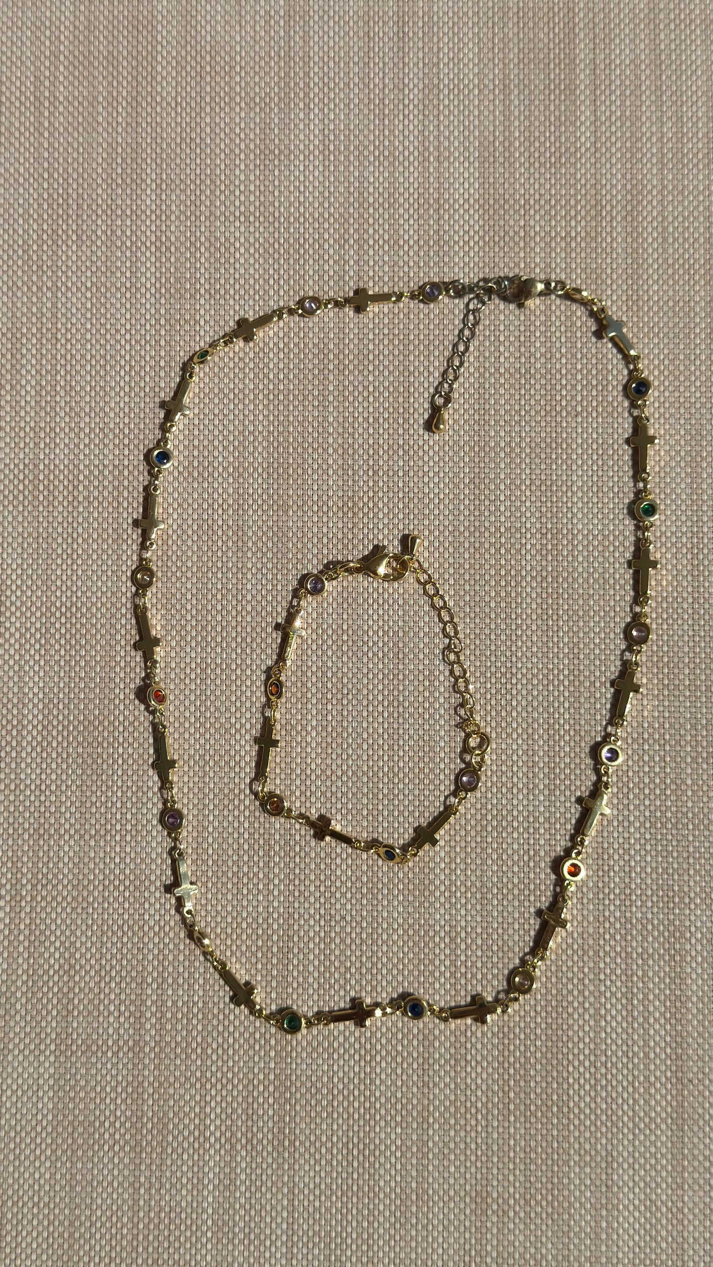Santorini Set (Bracelet & Necklace)