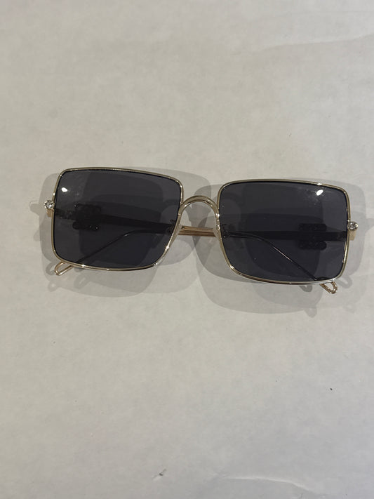 Louise black & gold sunglasses