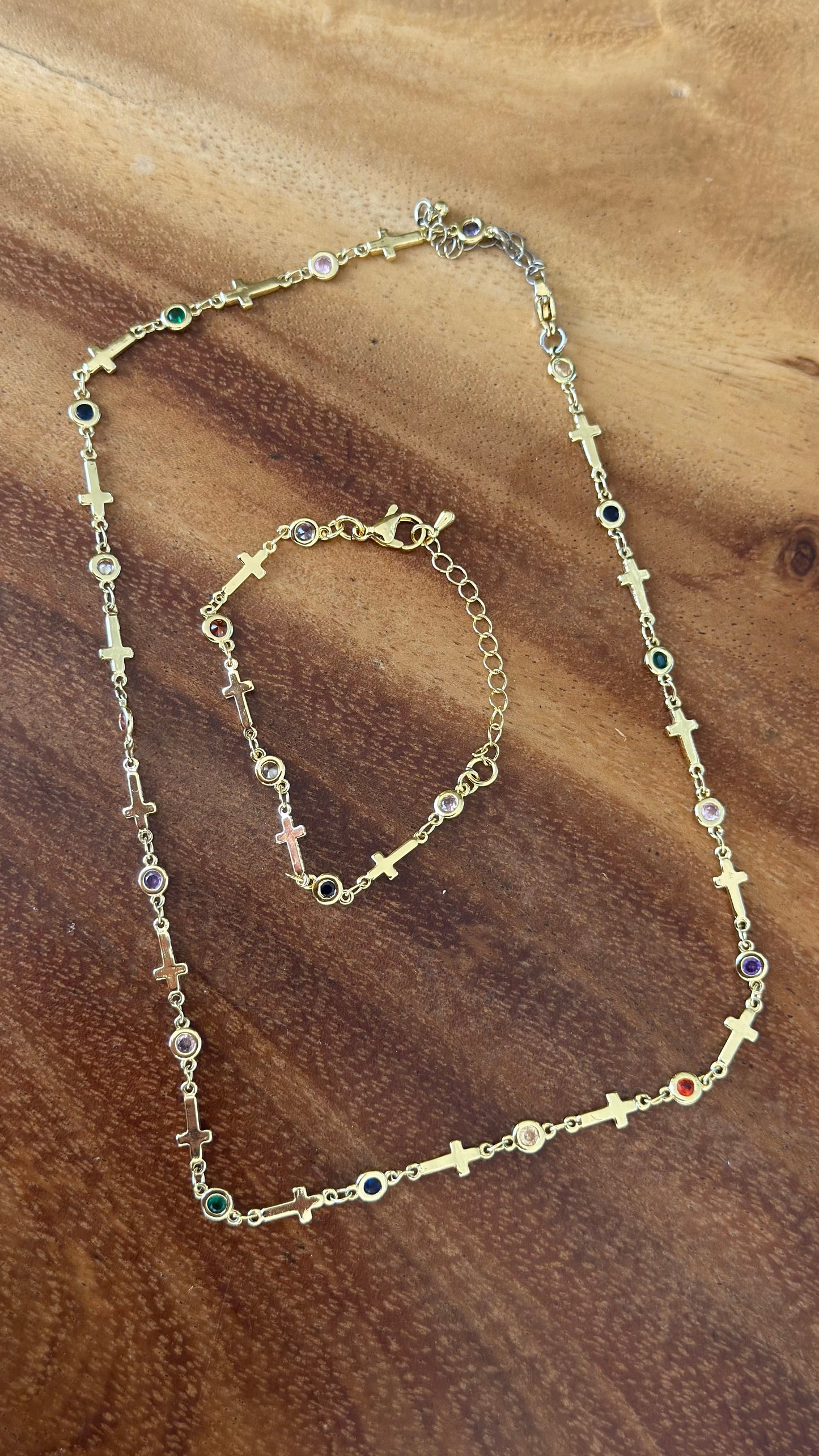 Santorini Set (Bracelet & Necklace)